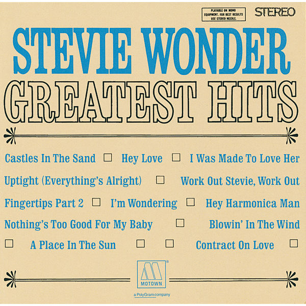 Stevie Wonder – Greatest Hits(16Bit-44.1kHz)-OppsUpro音乐帝国