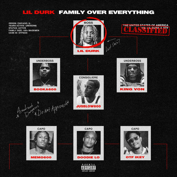 Lil Durk – Family Over Everything(16Bit-44.1kHz)-OppsUpro音乐帝国