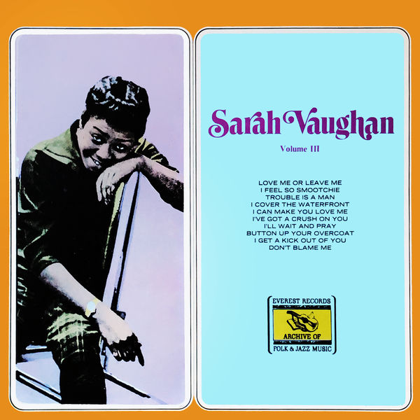 Sarah Vaughan – Volume III(24Bit-96kHz)-OppsUpro音乐帝国