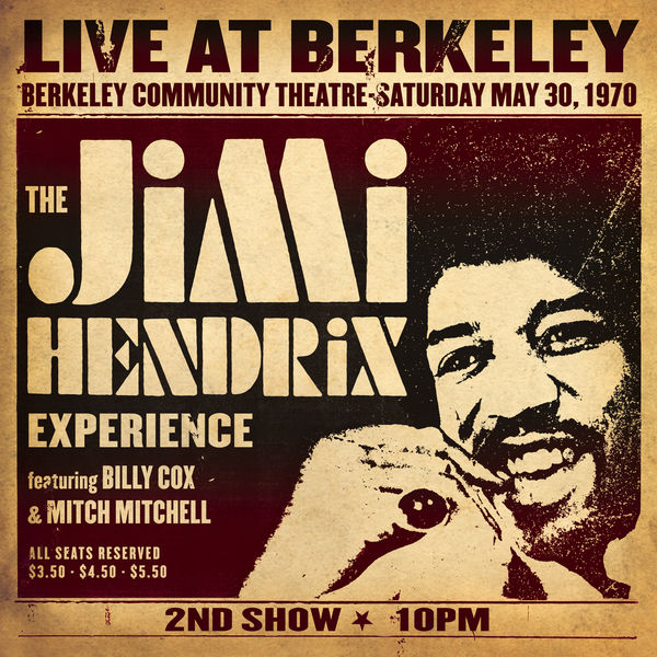 Jimi Hendrix – Live At Berkeley (Live At Berkeley – 2nd Show, 10PM)(16Bit-44.1kHz)-OppsUpro音乐帝国