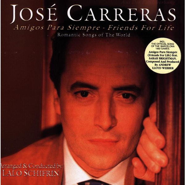 José Carreras – Amigos Para Siempre – Friends For Life(16Bit-44.1kHz)-OppsUpro音乐帝国