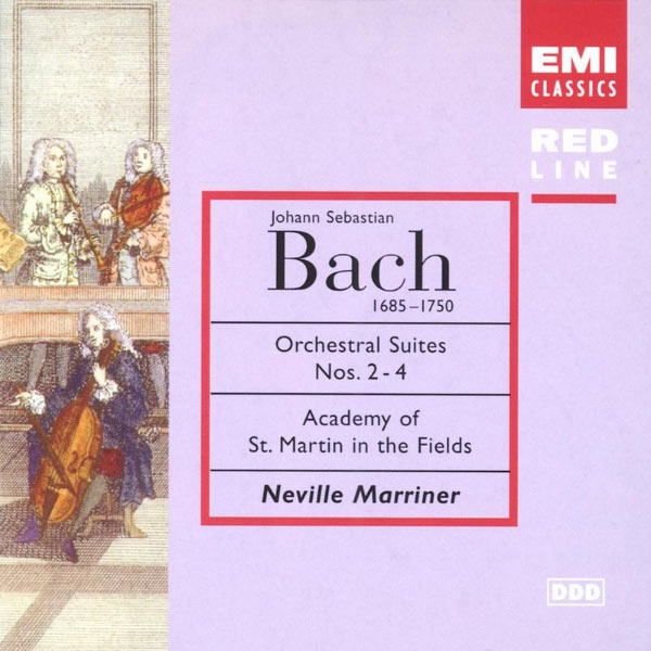 Sir Neville Marriner – Bach Suites orchestrales (Ouvertures) No. 2-4(16Bit-44.1kHz)-OppsUpro音乐帝国