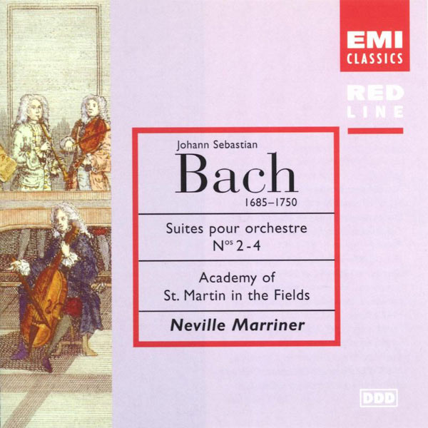 Sir Neville Marriner – Bach Suites pour orchestre, Nos. 2 – 4(16Bit-44.1kHz)-OppsUpro音乐帝国