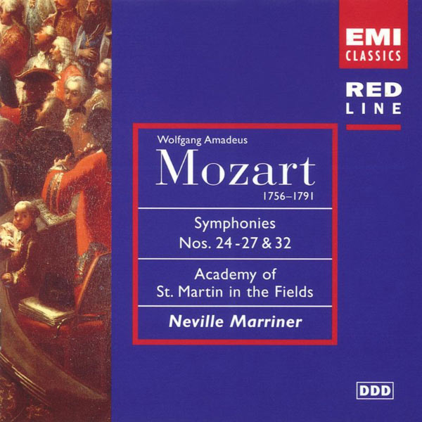 Sir Neville Marriner – Mozart Symphonies Nos. 24 – 27 & 32(16Bit-44.1kHz)-OppsUpro音乐帝国