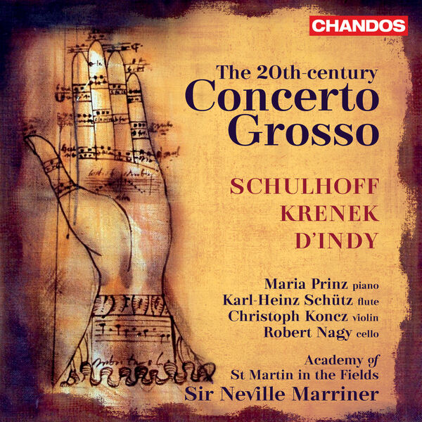 Sir Neville Marriner – Schulhoff Concerto doppio – Krenek Concertino – D’Indy Concert(24Bit-96kHz)-OppsUpro音乐帝国