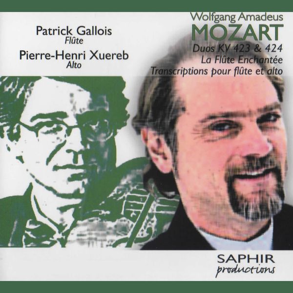 Patrick Gallois – Mozart Duos K. 423, K. 424 & La flûte enchantée(16Bit-44.1kHz)-OppsUpro音乐帝国