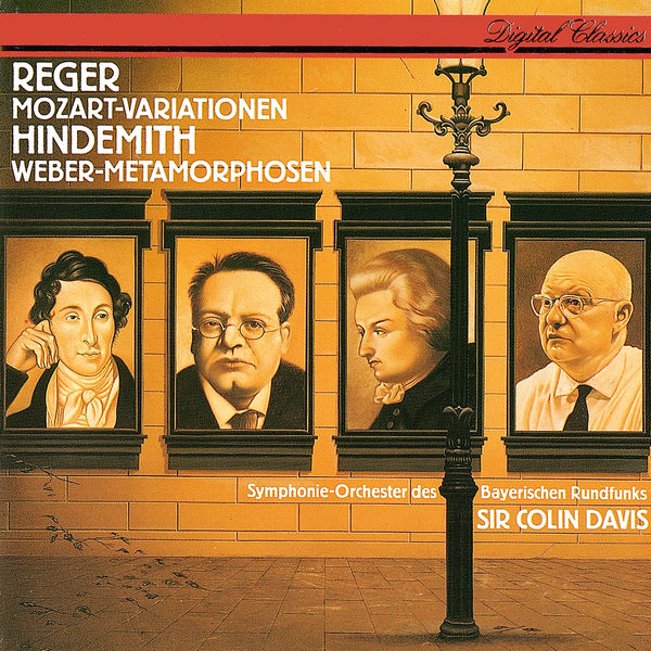 Sir Colin Davis – Reger Variations & Fugue On A Theme By Mozart Hindemith Symphonic Metamorphoses On Themes By Carl Maria von Weber(16Bit-44.1kHz)-OppsUpro音乐帝国