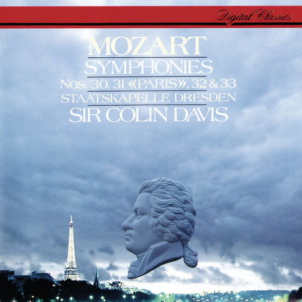 Sir Colin Davis – Mozart Symphonies Nos. 30, 31 Paris, 32 & 33(16Bit-44.1kHz)-OppsUpro音乐帝国