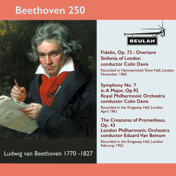 Sir Colin Davis – Beethoven 250 Fidelio Overture, Symphony No.7, the Creatures of Prometheus(16Bit-44.1kHz)-OppsUpro音乐帝国