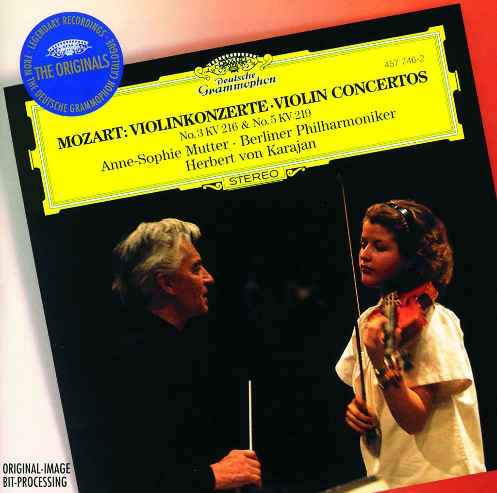 Anne-Sophie Mutter – Mozart： Violin Concerto Nos.3 K.216 ＆ 5 K.219【44.1kHz／16bit】英国区-OppsUpro音乐帝国