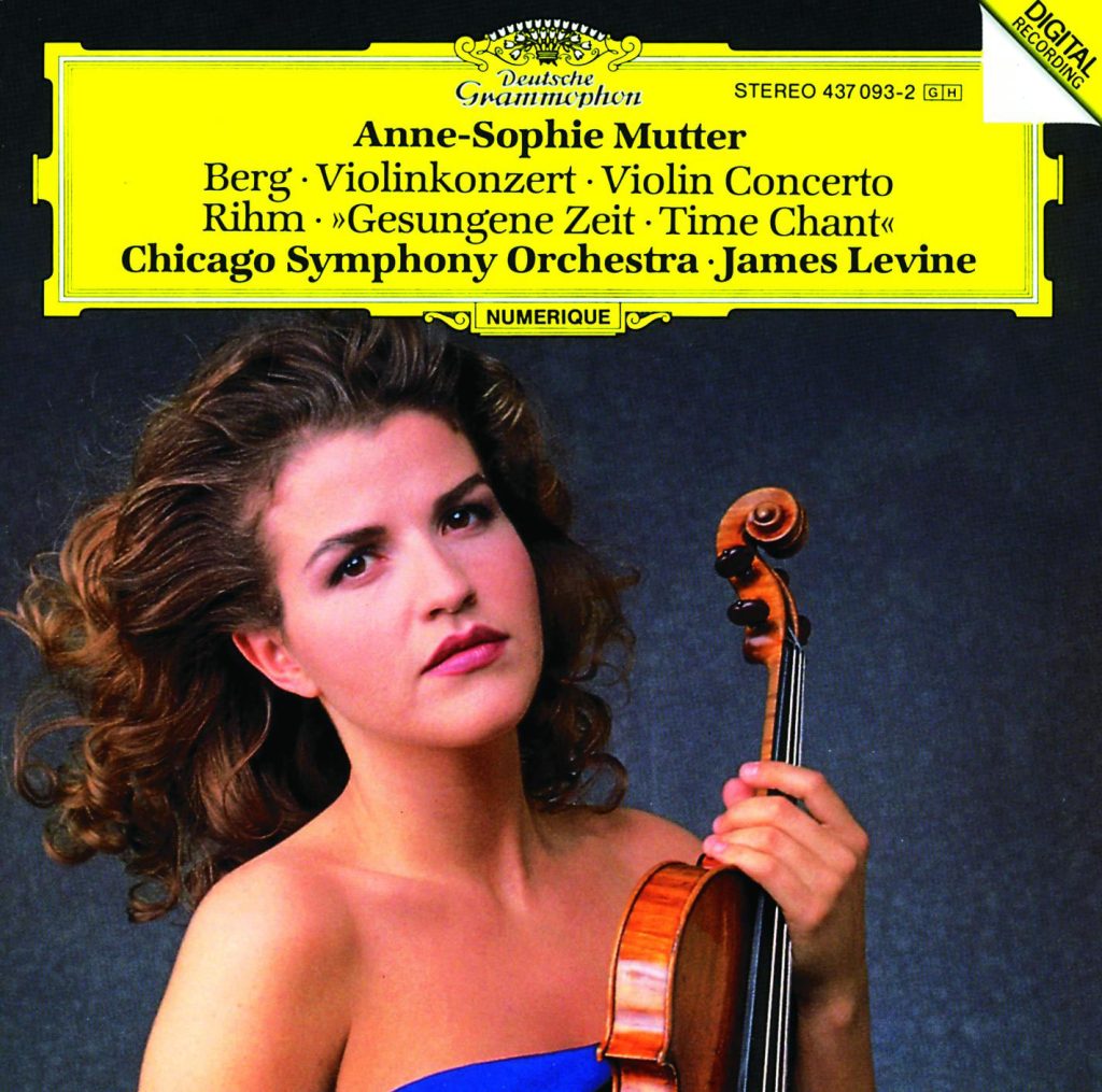 Anne-Sophie Mutter – Berg： Violin Concerto ／ Rihm： Time Chant (1991／92)【44.1kHz／16bit】英国区-OppsUpro音乐帝国