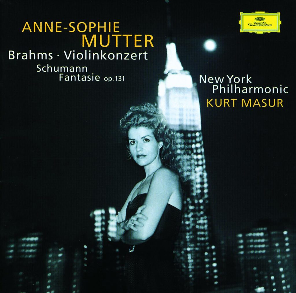 Anne-Sophie Mutter – Brahms： Violin Concerto In D Major, Op. 77 ／ Schumann： Fantasy For Violin And Orchestra In C Major, Op. 131 (Live)【44.1kHz／16bit】英国区-OppsUpro音乐帝国