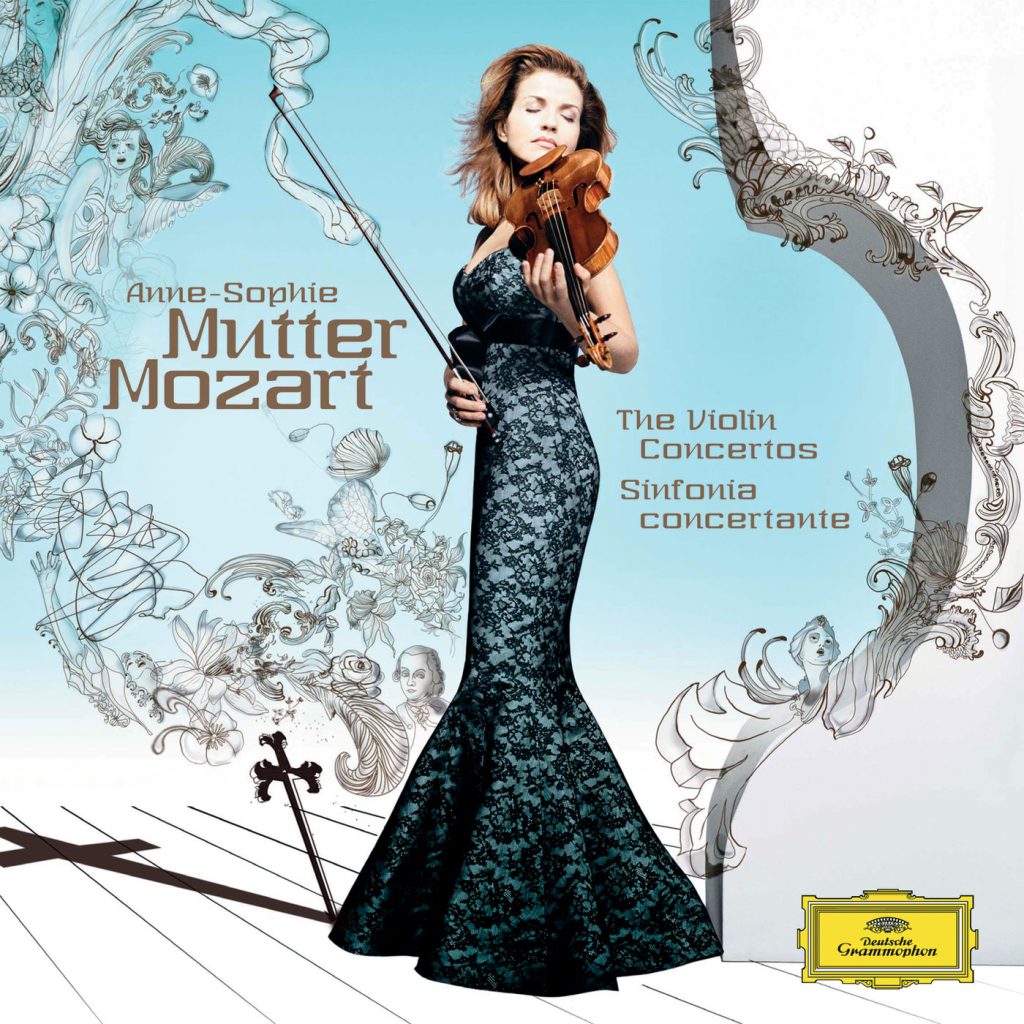 Anne-Sophie Mutter – Mozart, W.A.： Violin Concertos No.1 – 5; Sinfonia Concertante【96kHz／24bit】英国区-OppsUpro音乐帝国