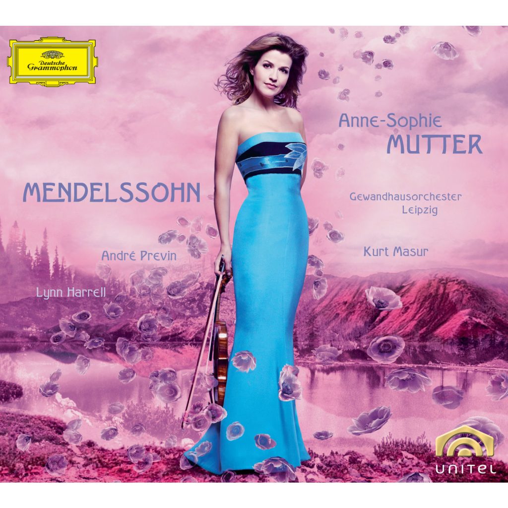 Anne-Sophie Mutter – Felix Mendelssohn ： Violin Concerto Op.64 – Piano Trio Op.49 – Violin Sonata in F major (1838)【44.1kHz／16bit】英国区-OppsUpro音乐帝国