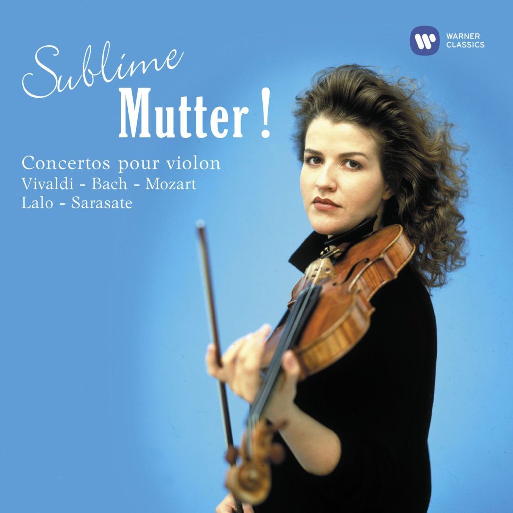 Anne-Sophie Mutter – Sublime Mutter ! Concertos pour violon de Vivaldi, Bach, Mozart, Lalo ＆ Sarasate【44.1kHz／16bit】英国区-OppsUpro音乐帝国