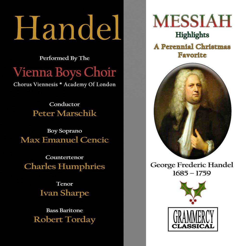 Wiener Sängerknaben – Handel＇s Messiah, Highlights ： A Perennial Christmas Favorite【44.1kHz／16bit】德国区-OppsUpro音乐帝国