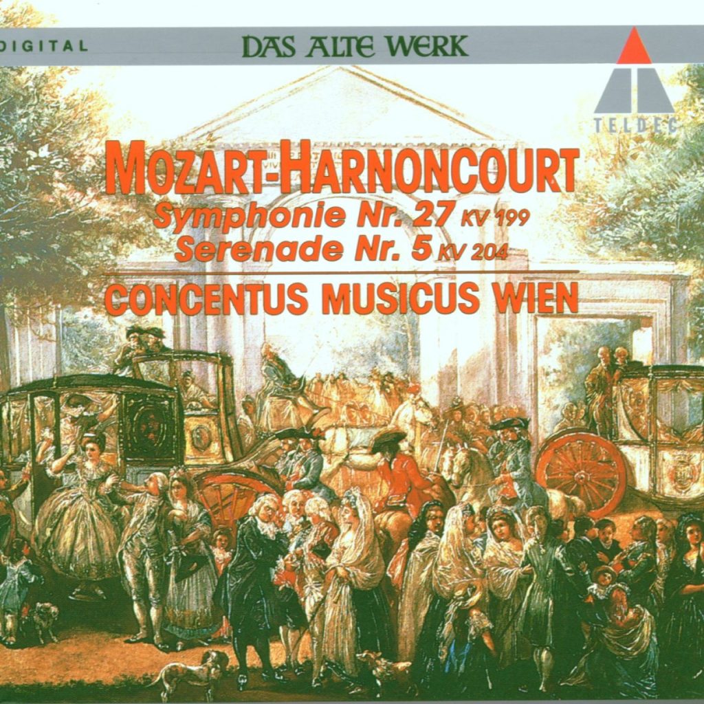 Nikolaus Harnoncourt – Mozart： Symphony No. 27, K. 199 ＆ Serenade No. 5, K. 204【44.1kHz／16bit】法国区-OppsUpro音乐帝国