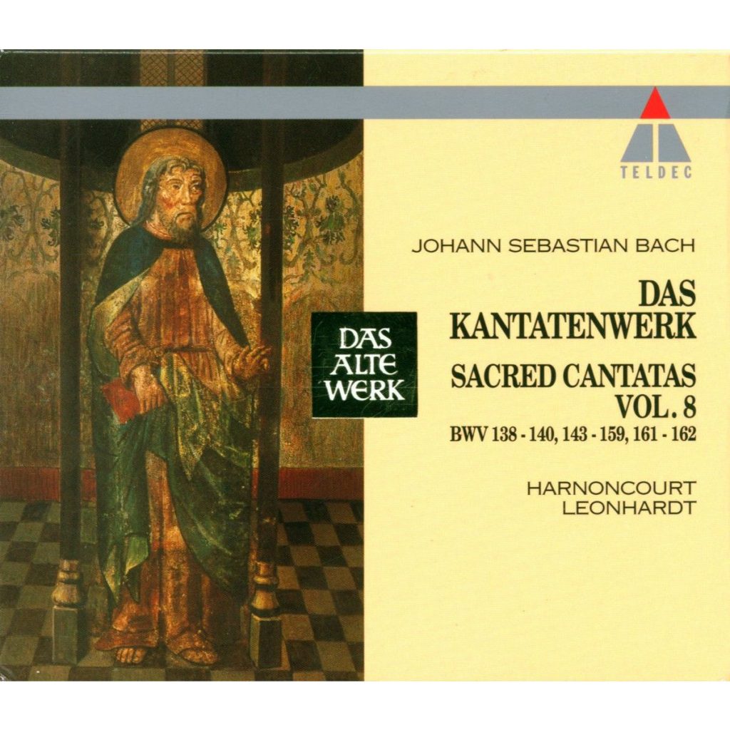 Nikolaus Harnoncourt – Bach ： Sacred Cantatas Vol.8 ： BWV 138-140, 143-159, 161-162【44.1kHz／16bit】法国区-OppsUpro音乐帝国