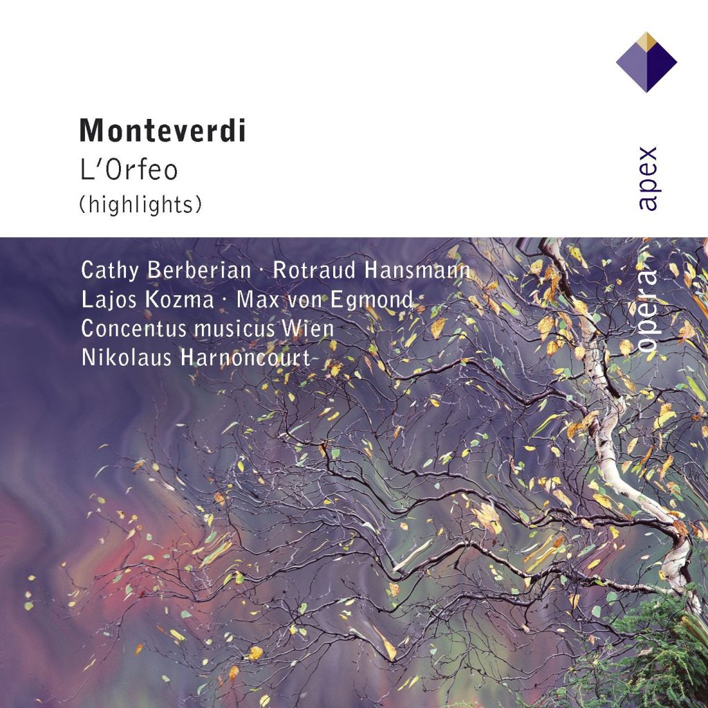 Nikolaus Harnoncourt – Monteverdi ： L＇Orfeo [Highlights] (- Apex)【44.1kHz／16bit】法国区-OppsUpro音乐帝国