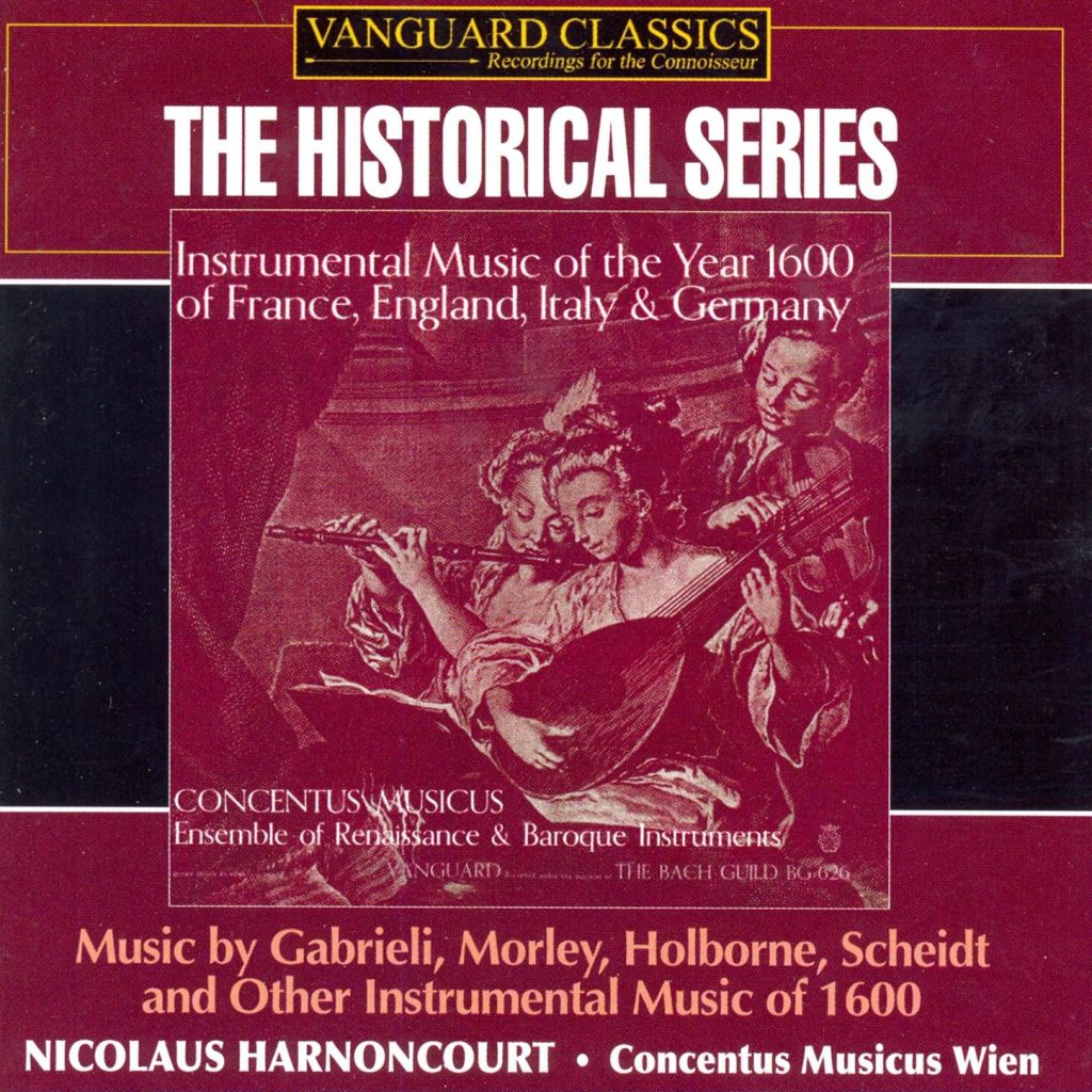 Nikolaus Harnoncourt – Musique instrumentale avant et après 1600【44.1kHz／16bit】法国区-OppsUpro音乐帝国