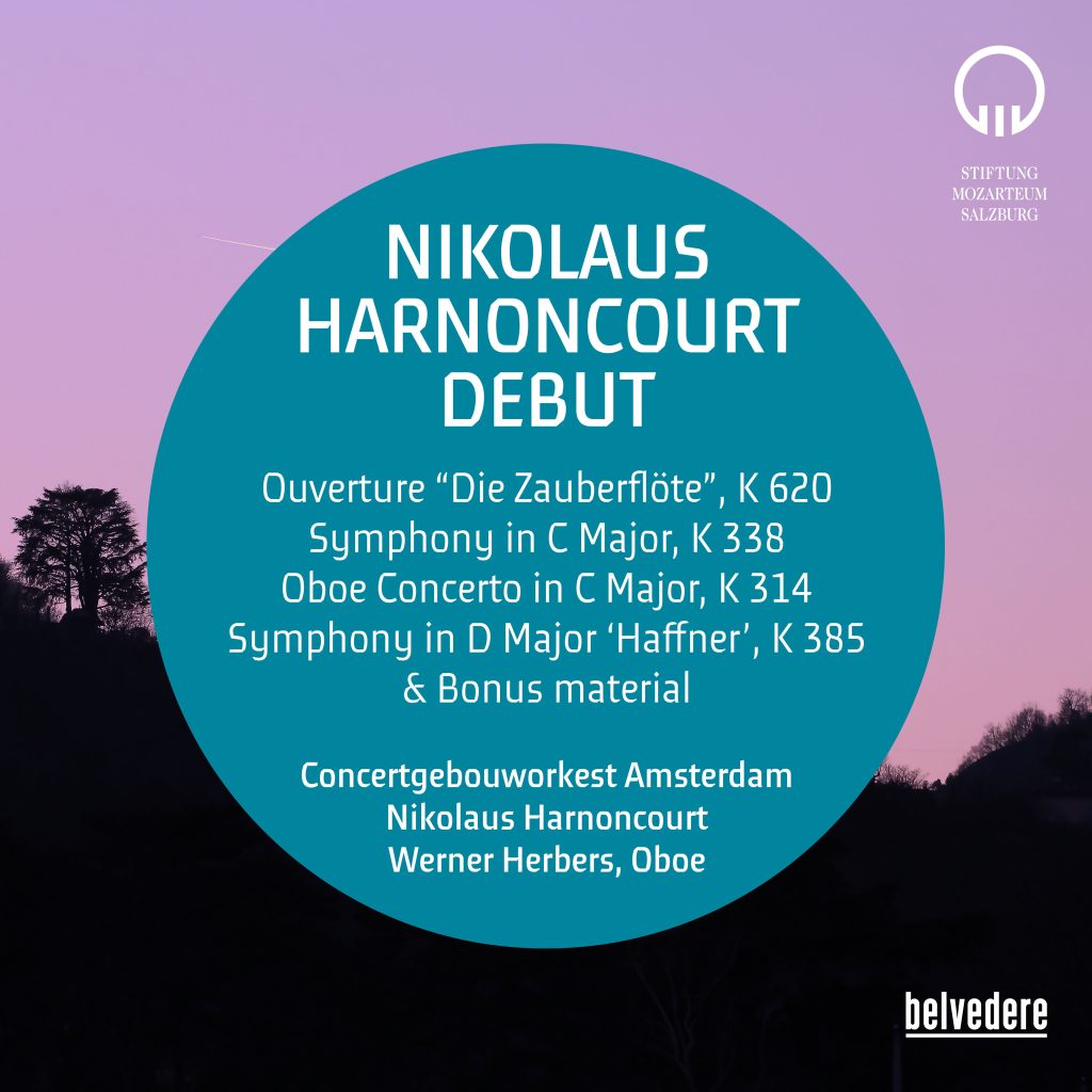 Nikolaus Harnoncourt – Mozart： Orchestral Works (Live)【44.1kHz／24bit】法国区-OppsUpro音乐帝国