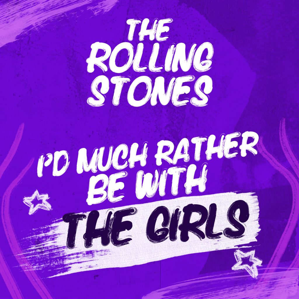 The Rolling Stones – I＇d Much Rather Be With The Girls【44.1kHz／16bit】德国区-OppsUpro音乐帝国