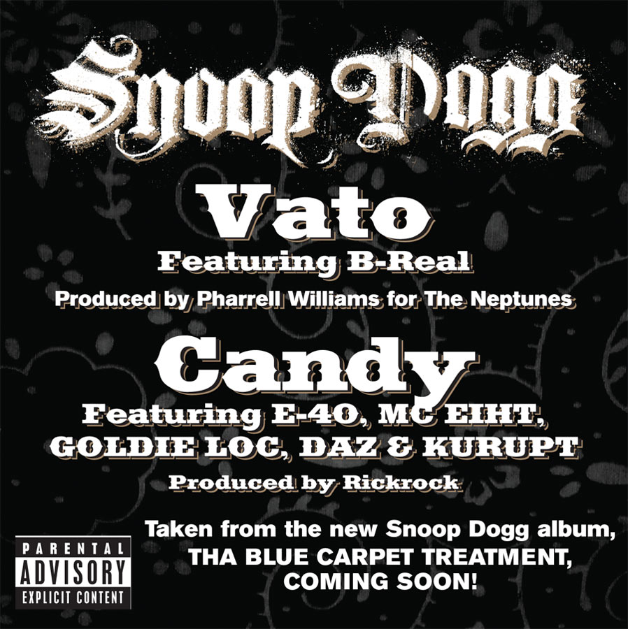 Snoop Dogg – Vato ＆ CandyⒺ【44.1kHz／16bit】瑞士区-OppsUpro音乐帝国