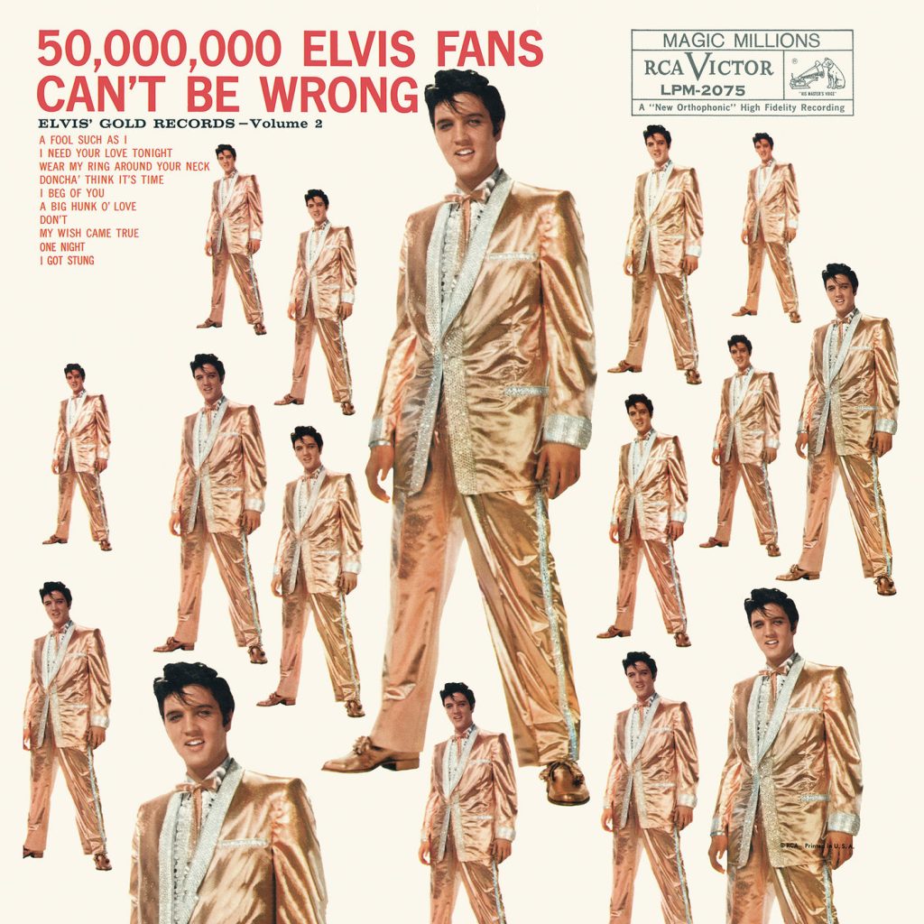 Elvis Presley – 50,000,000 Elvis Fans Can＇t Be Wrong： Elvis＇ Gold Records, Vol. 2【96kHz／24bit】法国区-OppsUpro音乐帝国