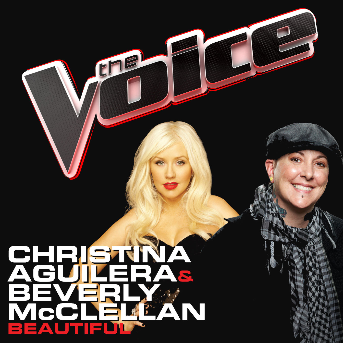 Christina Aguilera – Beautiful (The Voice Performance)【44.1kHz／16bit】西班牙区-OppsUpro音乐帝国