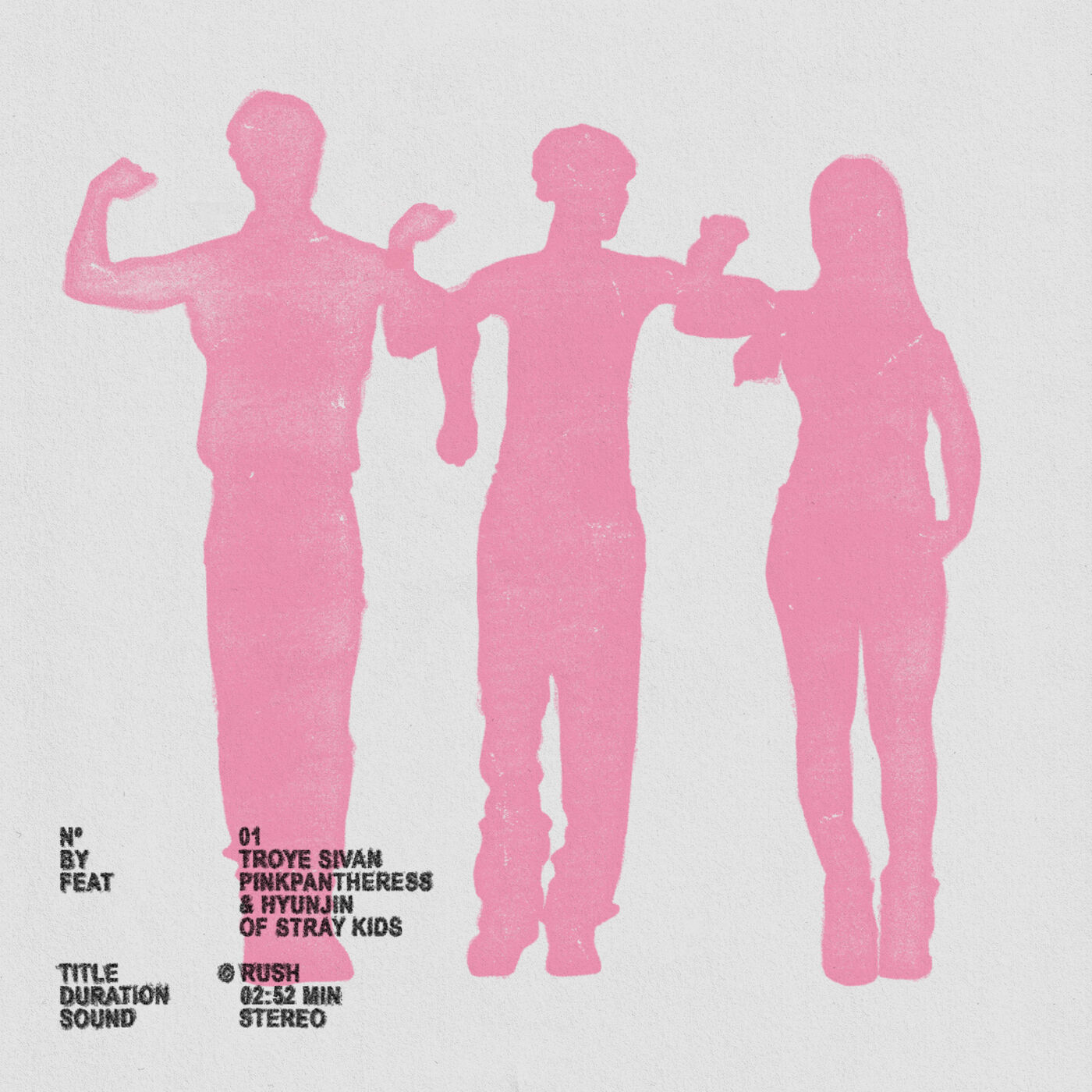 Troye Sivan – Rush (feat. PinkPantheress ＆ Hyunjin of Stray Kids)Ⓔ【44.1kHz／16bit】英国区-OppsUpro音乐帝国