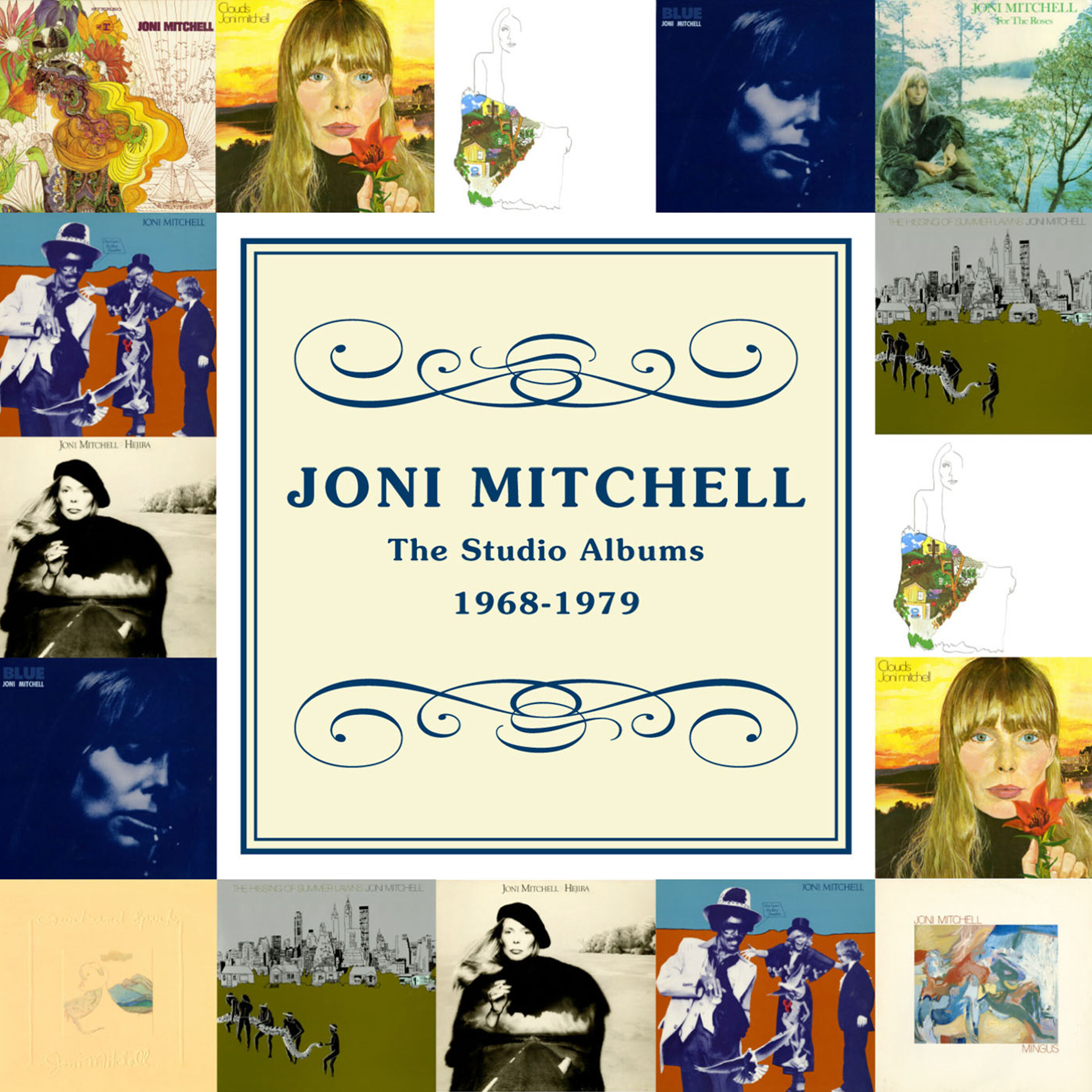 Joni Mitchell – The Studio Albums 1968 – 1979Ⓔ【44.1kHz／16bit】德国区-OppsUpro音乐帝国