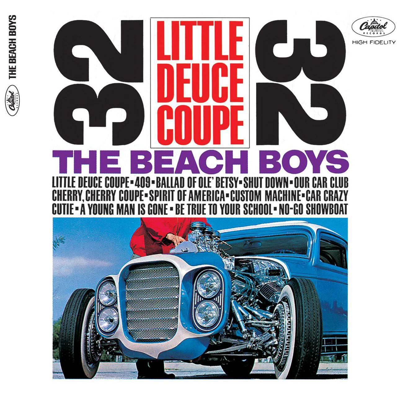 The Beach Boys – Little Deuce Coupe (Mono ＆ Stereo)【44.1kHz／16bit】意大利区-OppsUpro音乐帝国