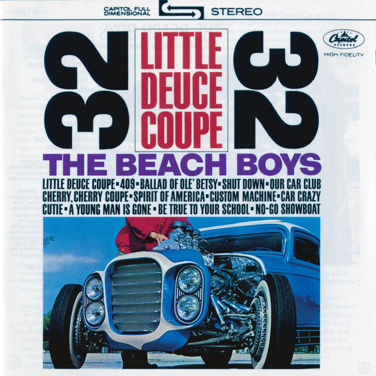 The Beach Boys – Little Deuce Coupe (Remastered)【44.1kHz／16bit】意大利区-OppsUpro音乐帝国