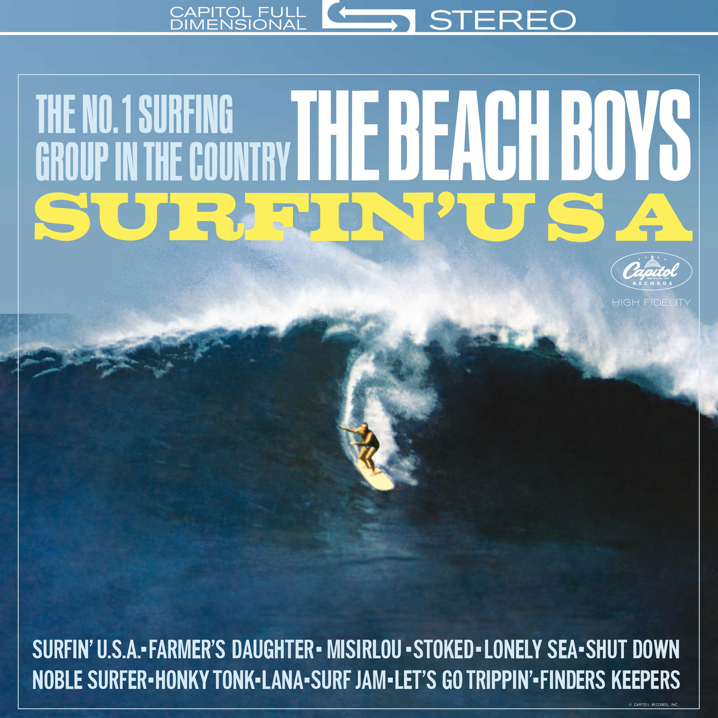 The Beach Boys – Surfin＇ USA (Mono)【96kHz／24bit】意大利区-OppsUpro音乐帝国