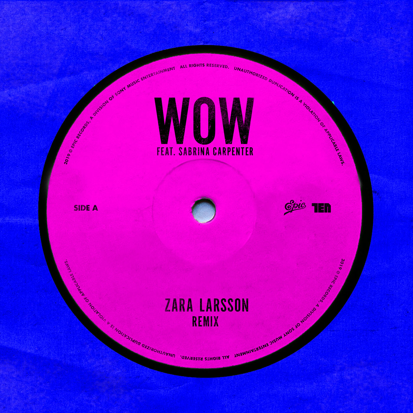 Zara Larsson – WOW (Remix)【44.1kHz／24bit】法国区-OppsUpro音乐帝国