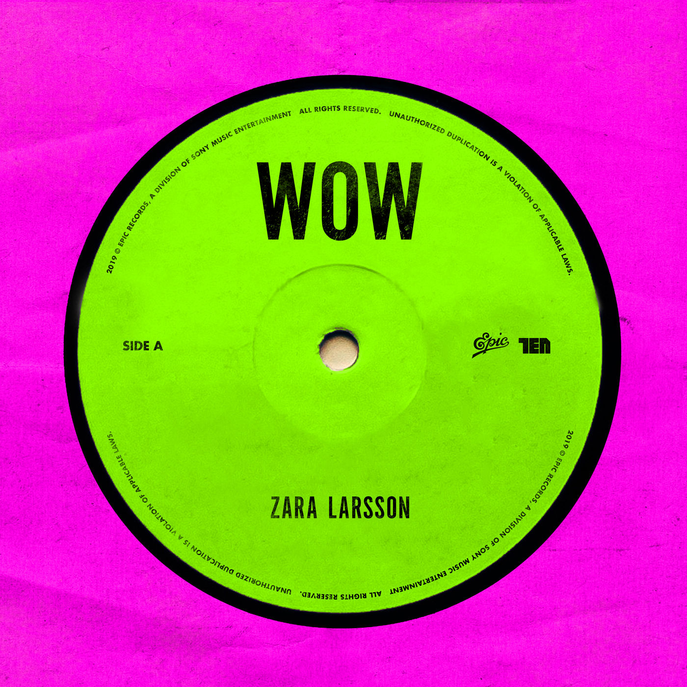 Zara Larsson – WOWⒺ【44.1kHz／16bit】法国区-OppsUpro音乐帝国