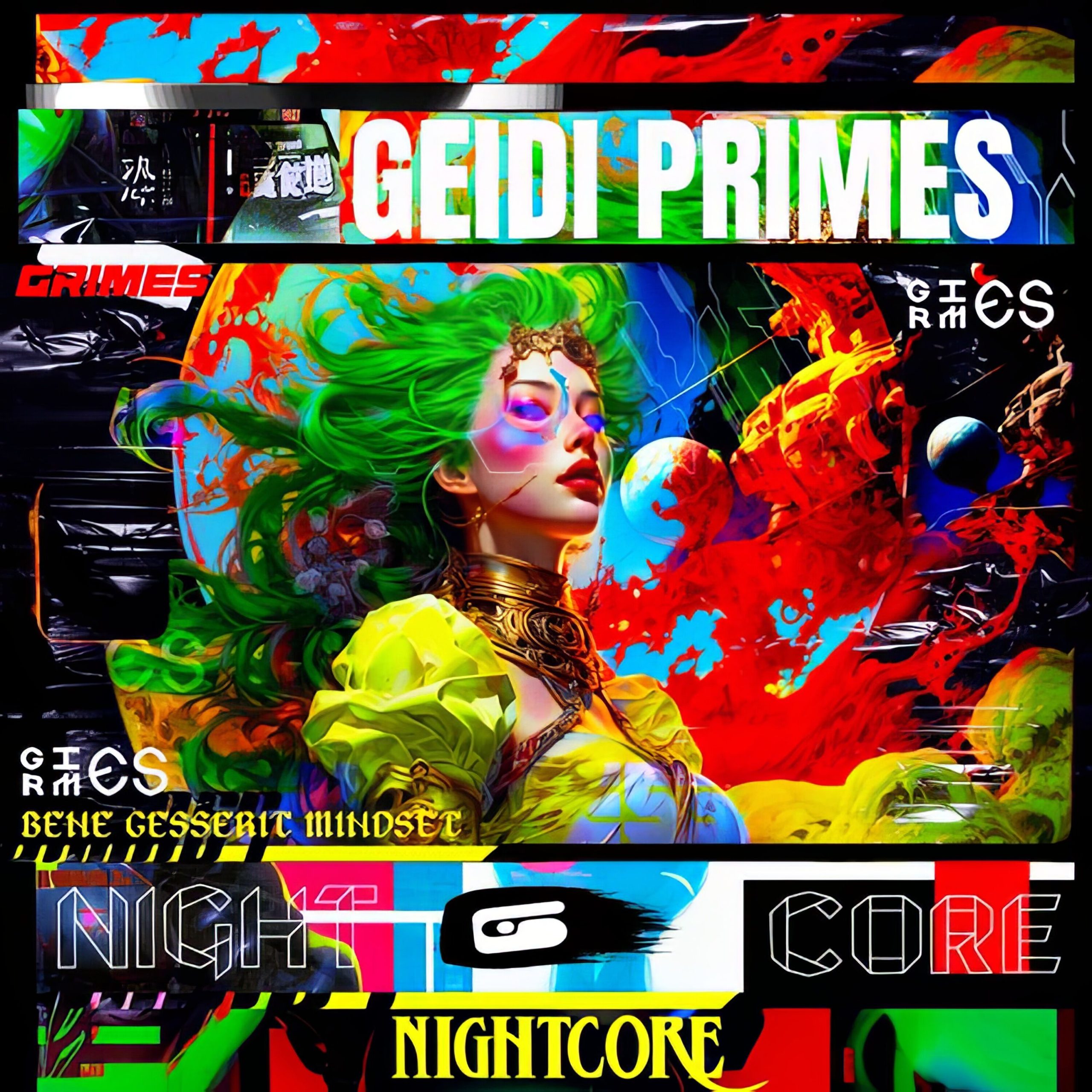 Grimes – Geidi Primes (Nightcore Edition)【44.1kHz／16bit】美国区-OppsUpro音乐帝国