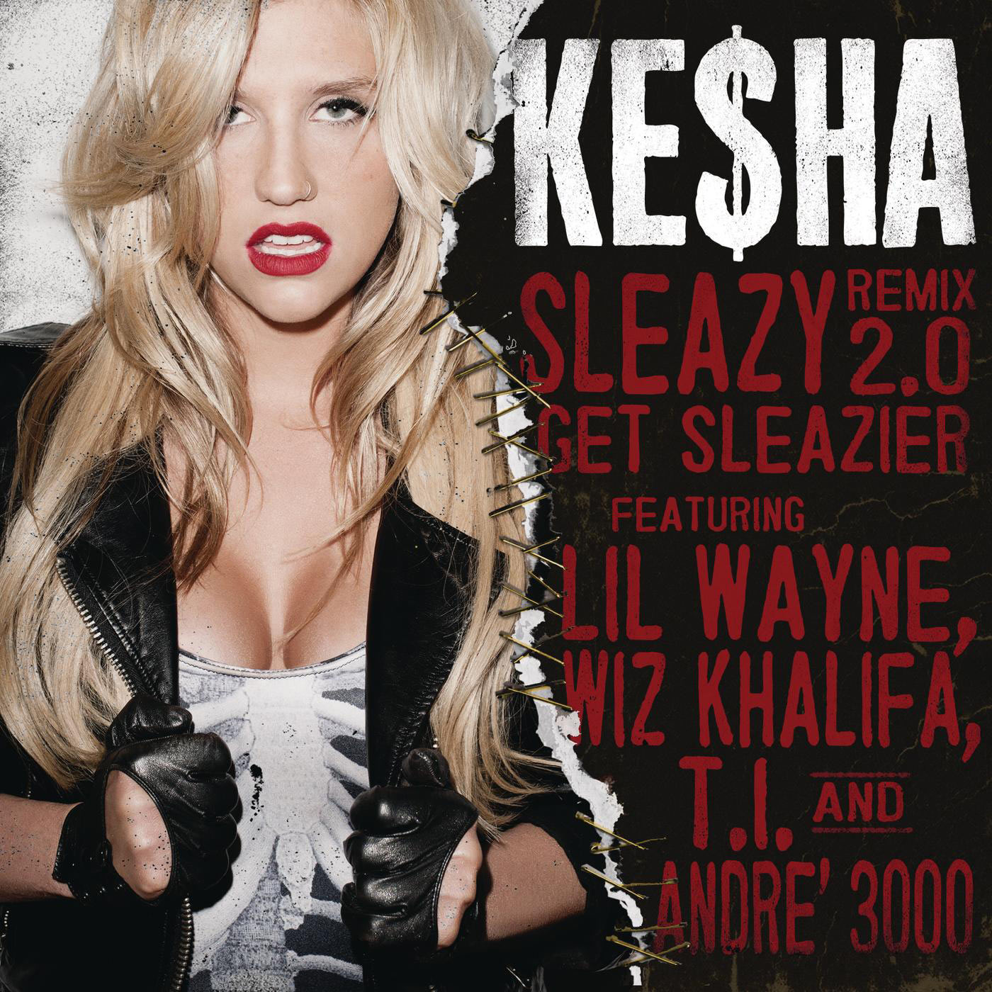 Ke$ha – Sleazy REMIX 2.0 Get SleazierⒺ【44.1kHz／16bit】美国区-OppsUpro音乐帝国