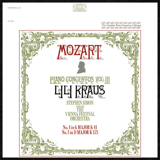 Lili Kraus – 莫扎特：钢琴与管弦乐团协奏曲 Nos. 4 & 5-OppsUpro音乐帝国