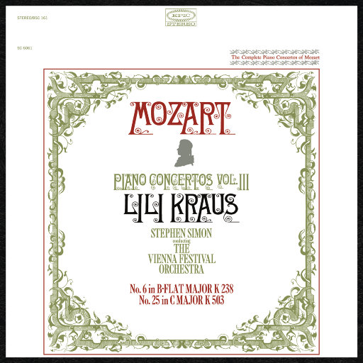 Lili Kraus – 莫扎特：钢琴与管弦乐团协奏曲 Nos. 6 & 25-OppsUpro音乐帝国