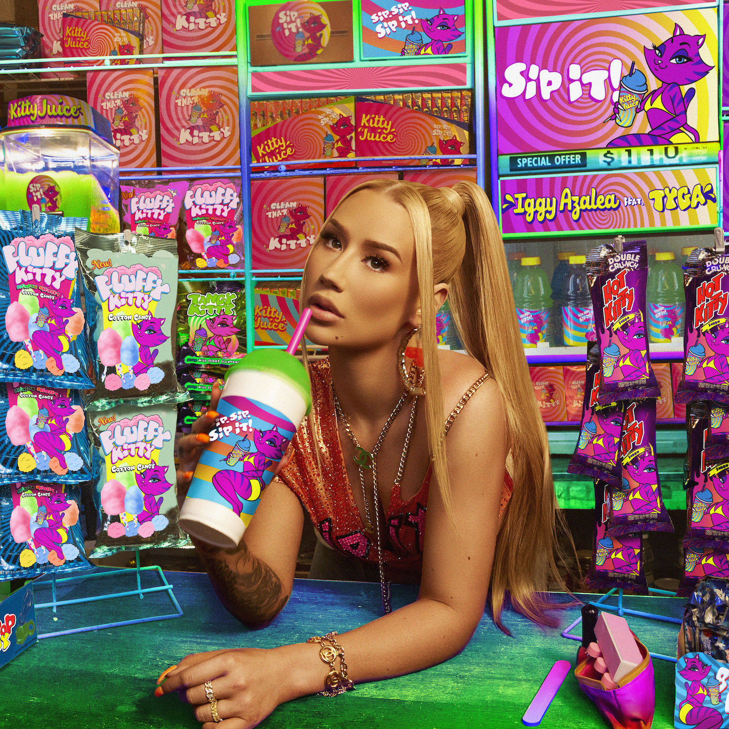 Iggy Azalea – Sip ItⒺ【44.1kHz／16bit】英国区-OppsUpro音乐帝国