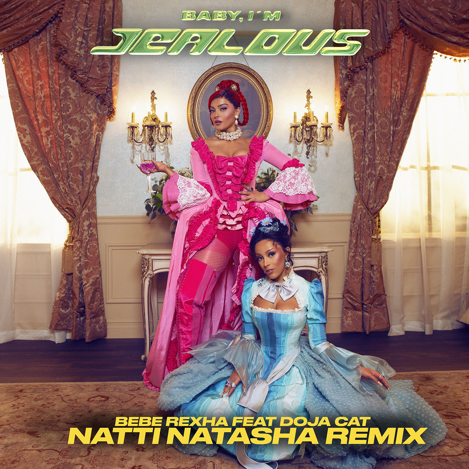 Doja Cat – Baby, I＇m Jealous (feat. Doja Cat) (Natti Natasha Remix)【44.1kHz／24bit】西班牙区-OppsUpro音乐帝国