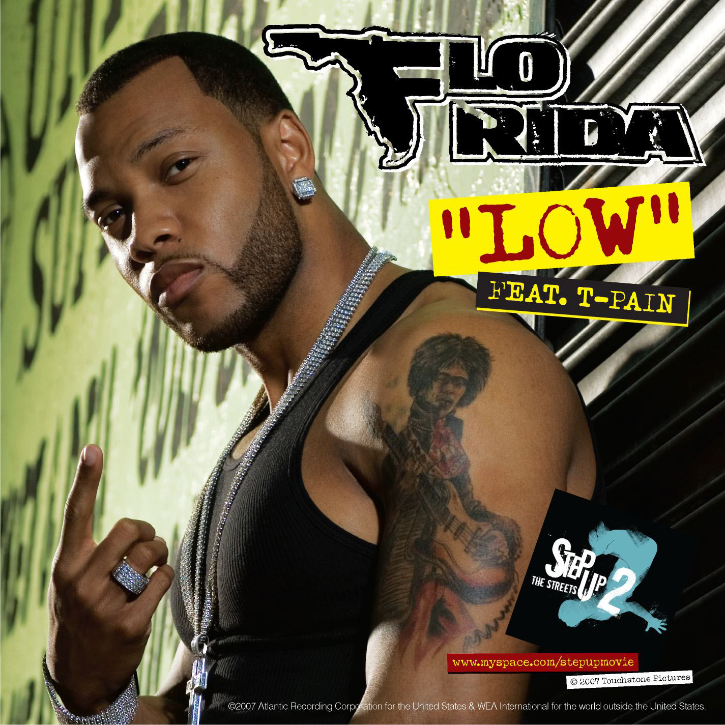 Flo Rida – Low (feat. T-Pain)【44.1kHz／16bit】法国区-OppsUpro音乐帝国