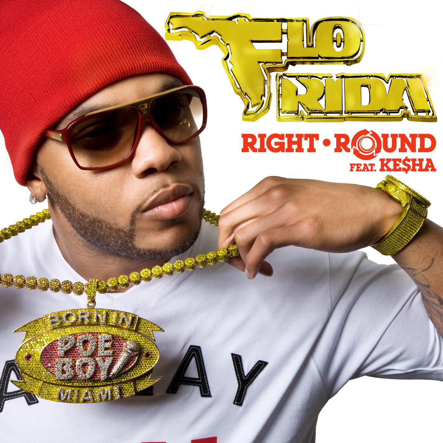 Flo Rida – Right Round (feat. Ke$ha) (International)【44.1kHz／16bit】0075679984821法国区-OppsUpro音乐帝国