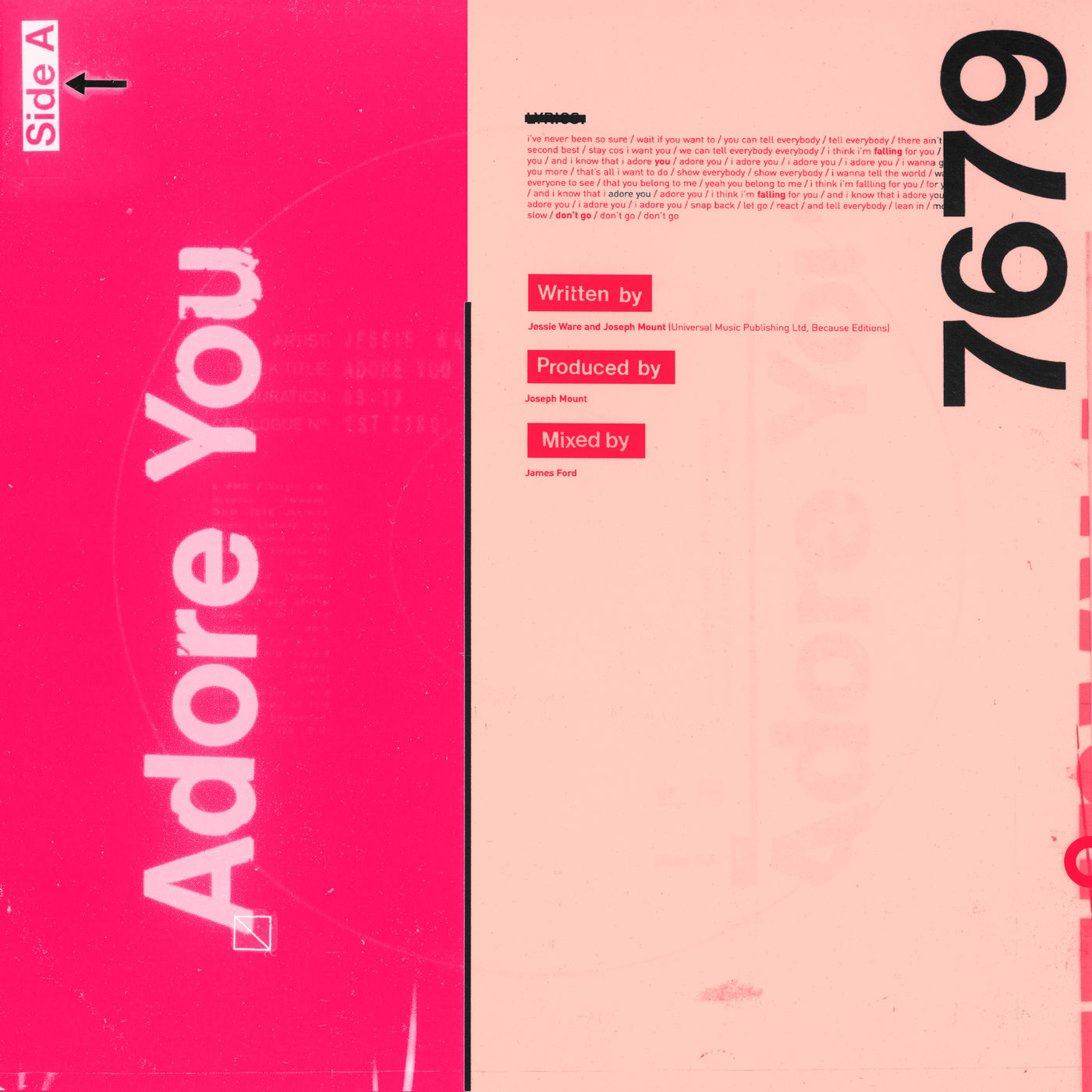 Jessie Ware – Adore You【44.1kHz／16bit】新西兰区-OppsUpro音乐帝国