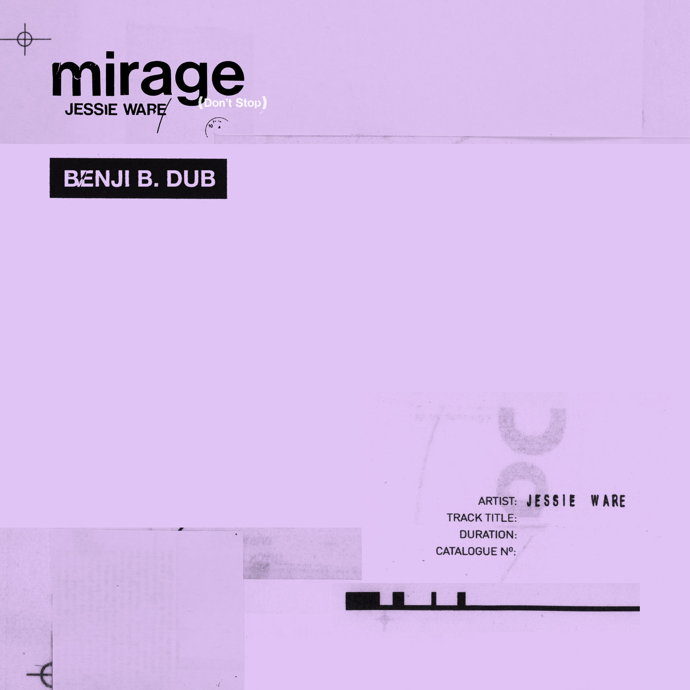 Jessie Ware – Mirage (Don＇t Stop) (Benji B. Dub)【44.1kHz／16bit】新西兰区-OppsUpro音乐帝国