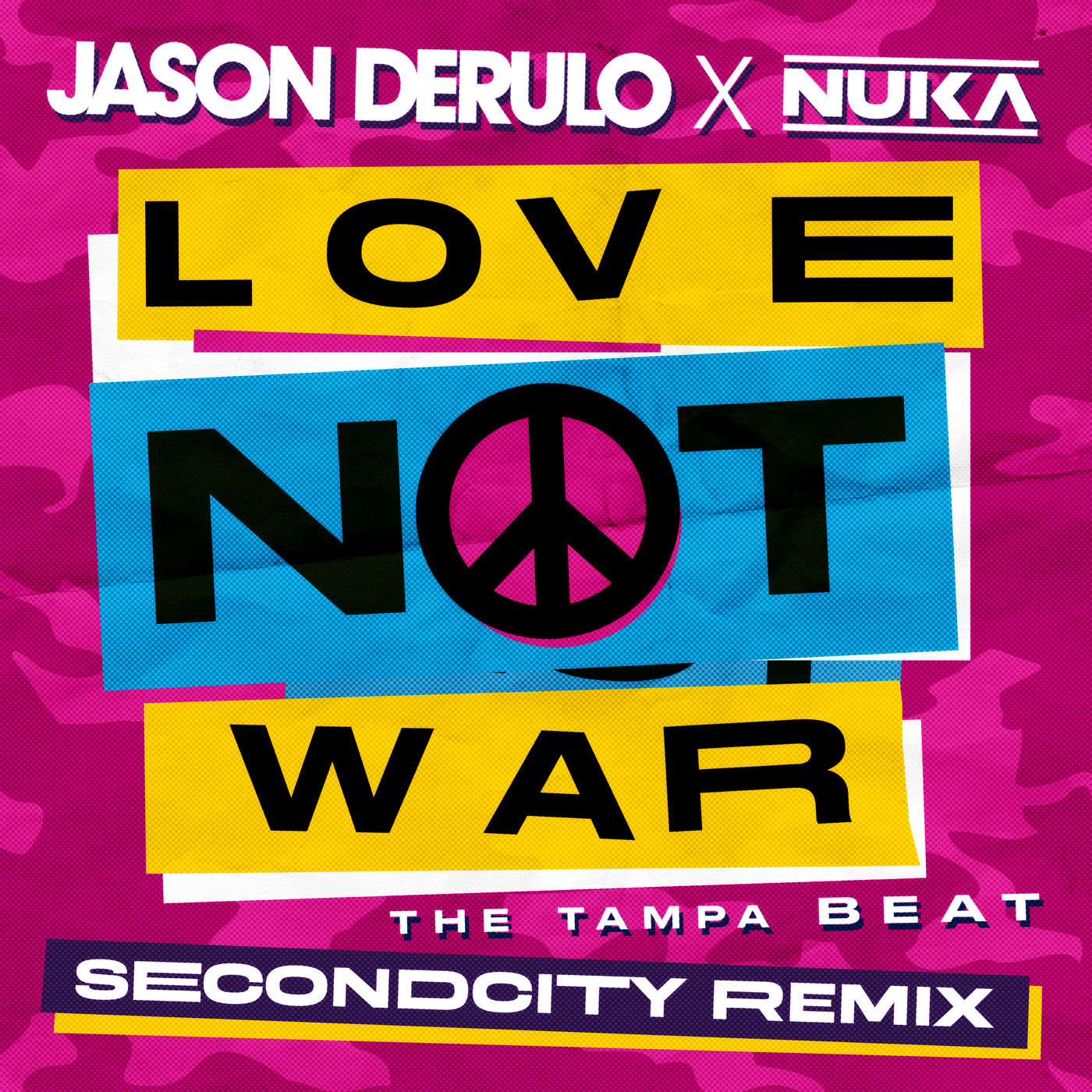 Jason DeRulo – Love Not War (The Tampa Beat) (Secondcity Remix)【44.1kHz／16bit】法国区-OppsUpro音乐帝国