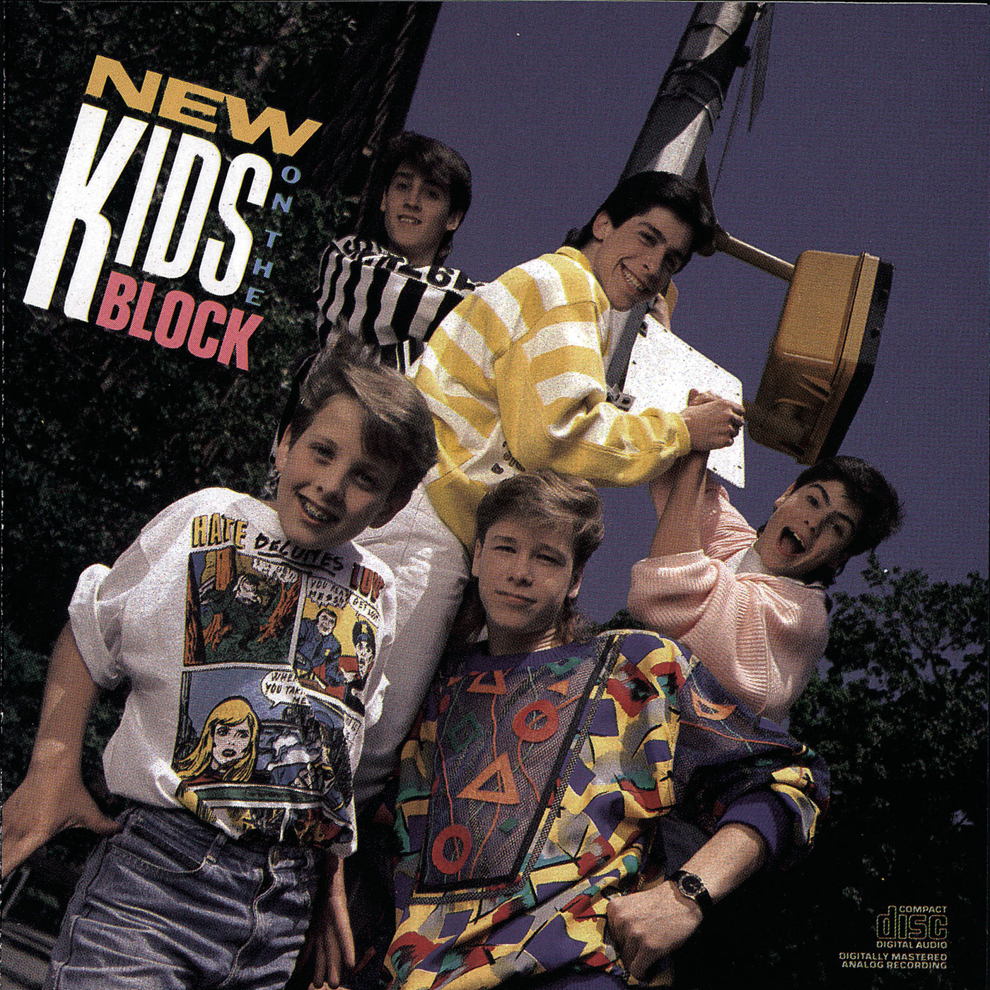 New Kids On The Block – New Kids On The Block (Album Version)【44.1kHz／16bit】爱尔兰区-OppsUpro音乐帝国