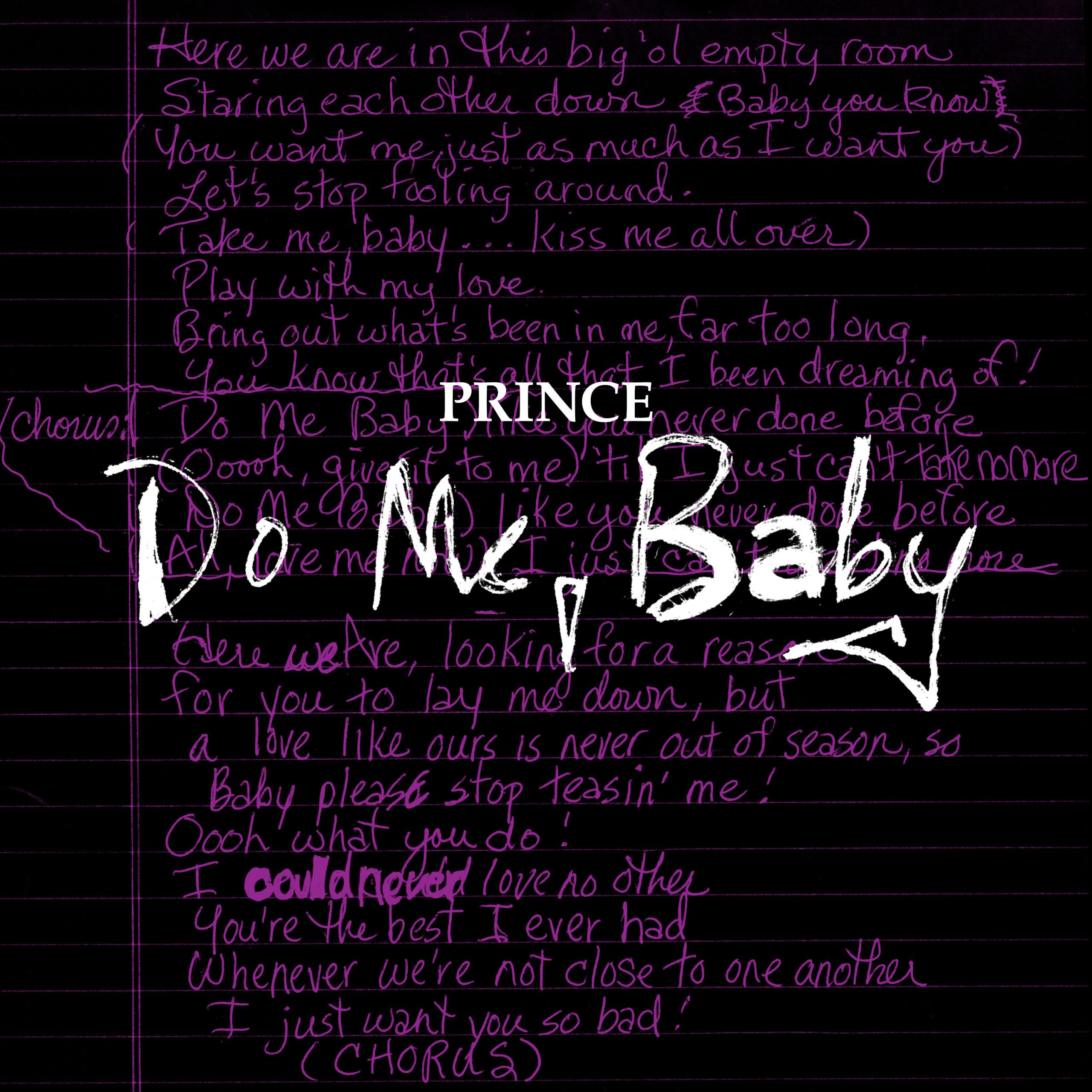 Prince – Do Me, Baby (Demo)【96kHz／24bit】荷兰区-OppsUpro音乐帝国