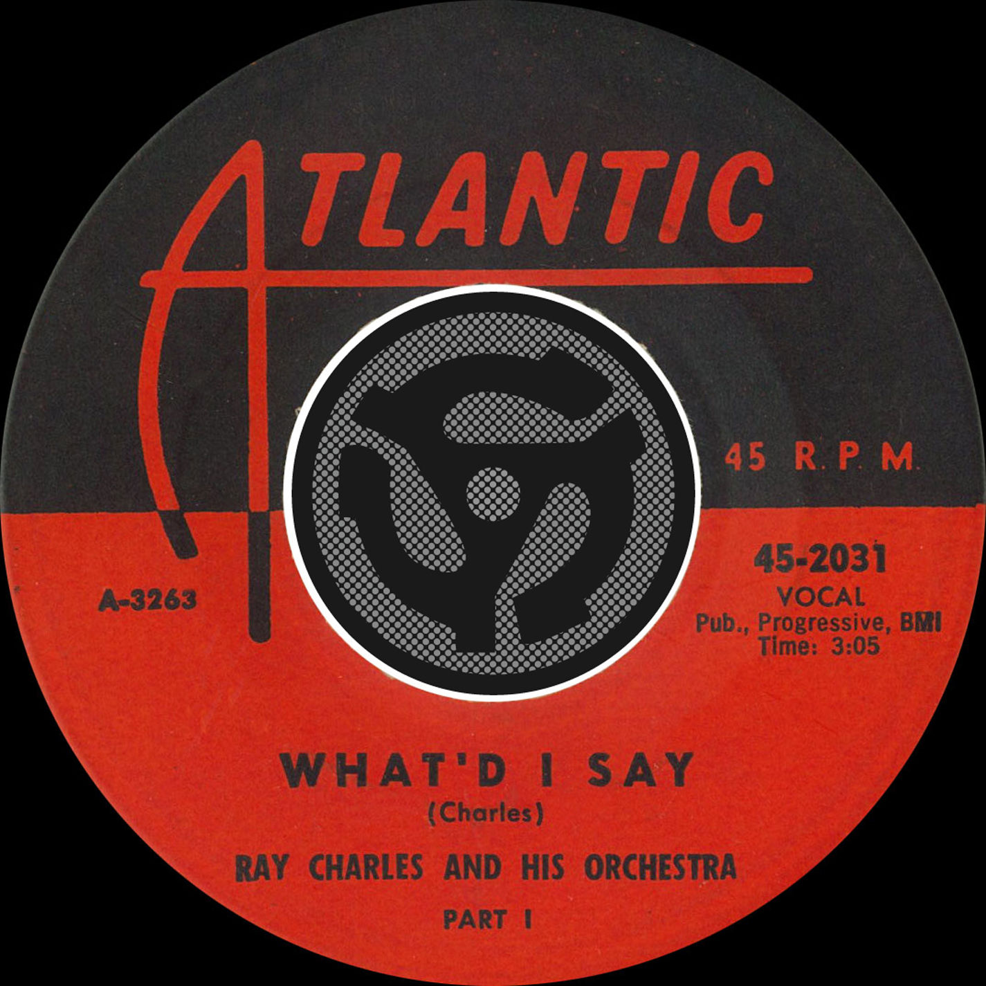 Ray Charles – What＇d I Say (Pt.1 ＆ 2) (Digital 45)【44.1kHz／16bit】法国区-OppsUpro音乐帝国